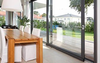 Parallel Slide uPVC Doors made by Blue Sky Windows, Melbourne, VIC