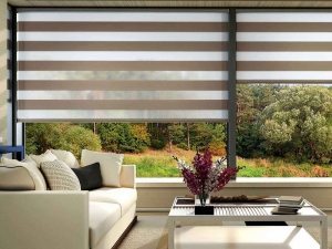Motorized and remotely controlled blinds