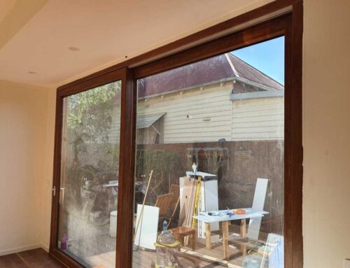 Lift&Slide door#4000mmx2700mm#Golden Oak#Extension#Brunswick