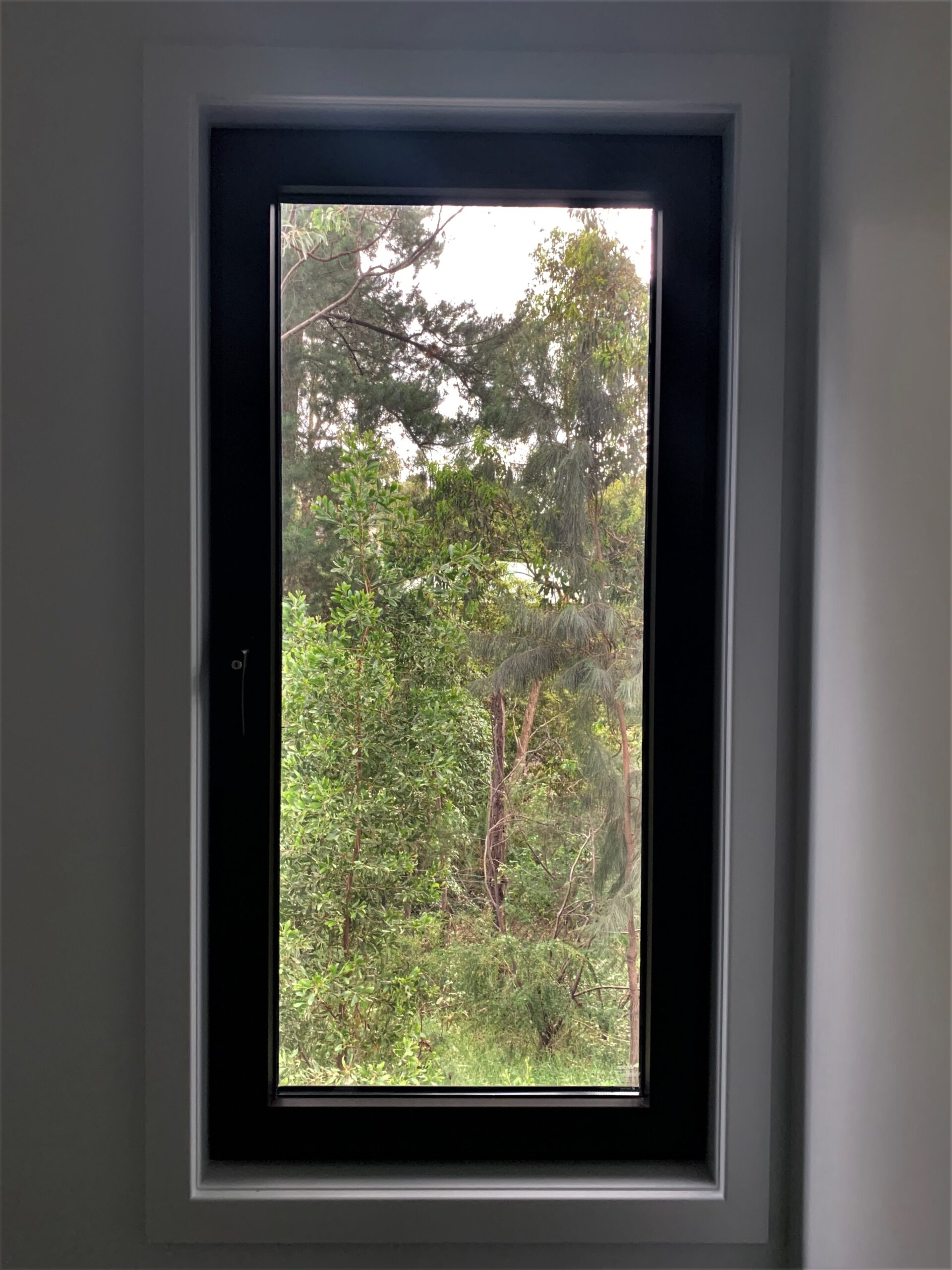 Tilt&Turn windows with concealed hinges#Triple glass#Ceylon Black#New Build#Warranwood#VIC