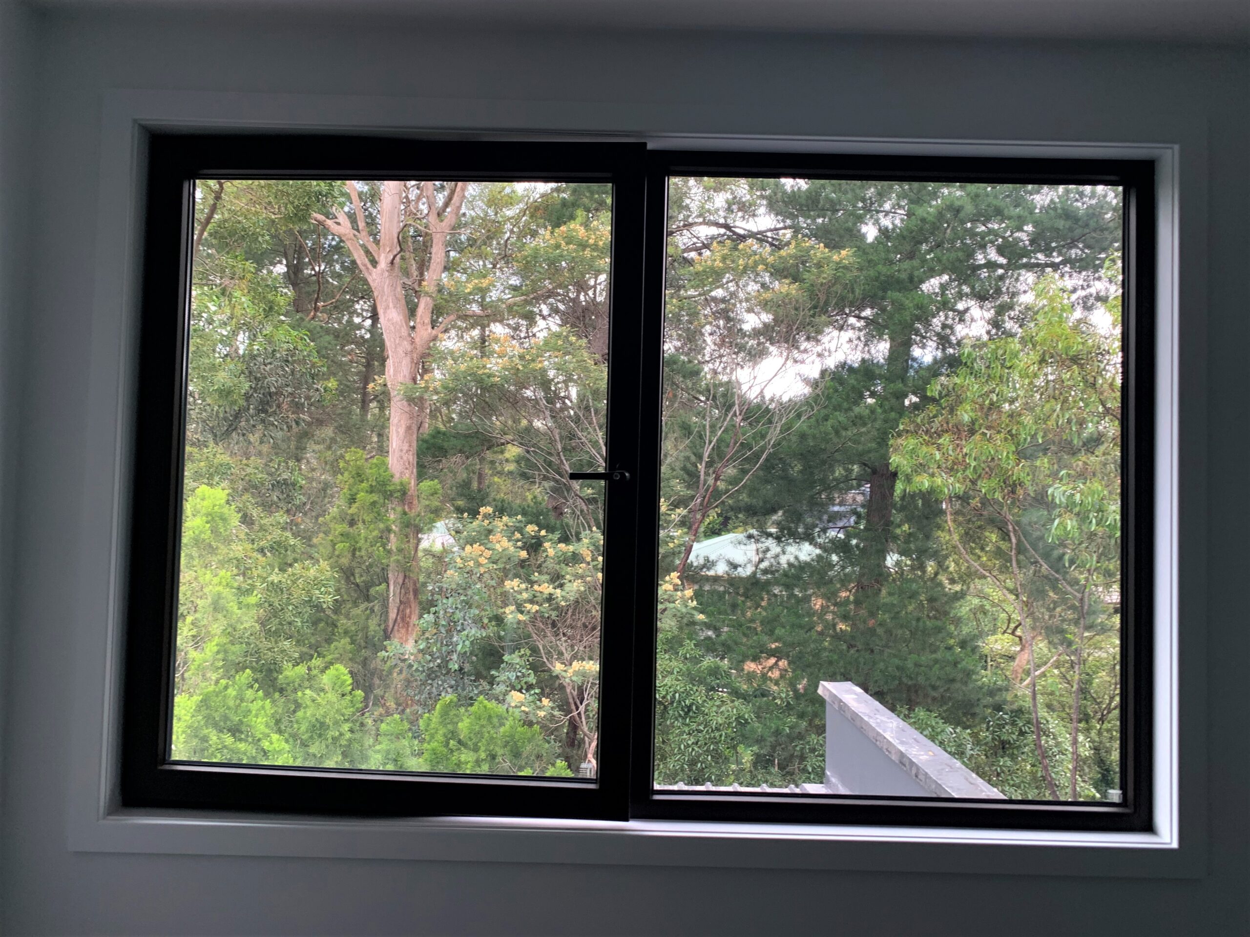 Tilt&Turn windows with concealed hinges#Triple glass#Ceylon Black#NewBuild#Warranwood_VIC